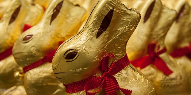 Teure Luxus-Goldhasen