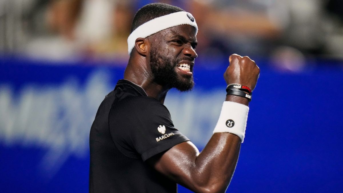 Frances Tiafoe jubelt &uuml;ber einen Punktgewinn, am 28.02.2026. (Symbolbild) (Foto)