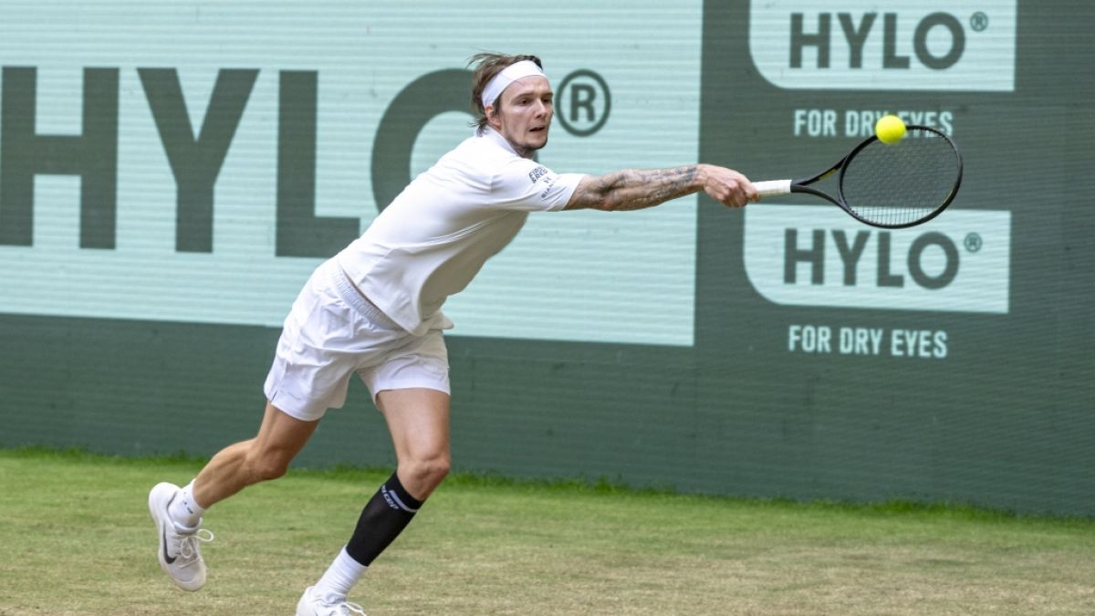 Alexander Bublik in Aktion, am 22.06.2025. (Symbolbild) (Foto)
