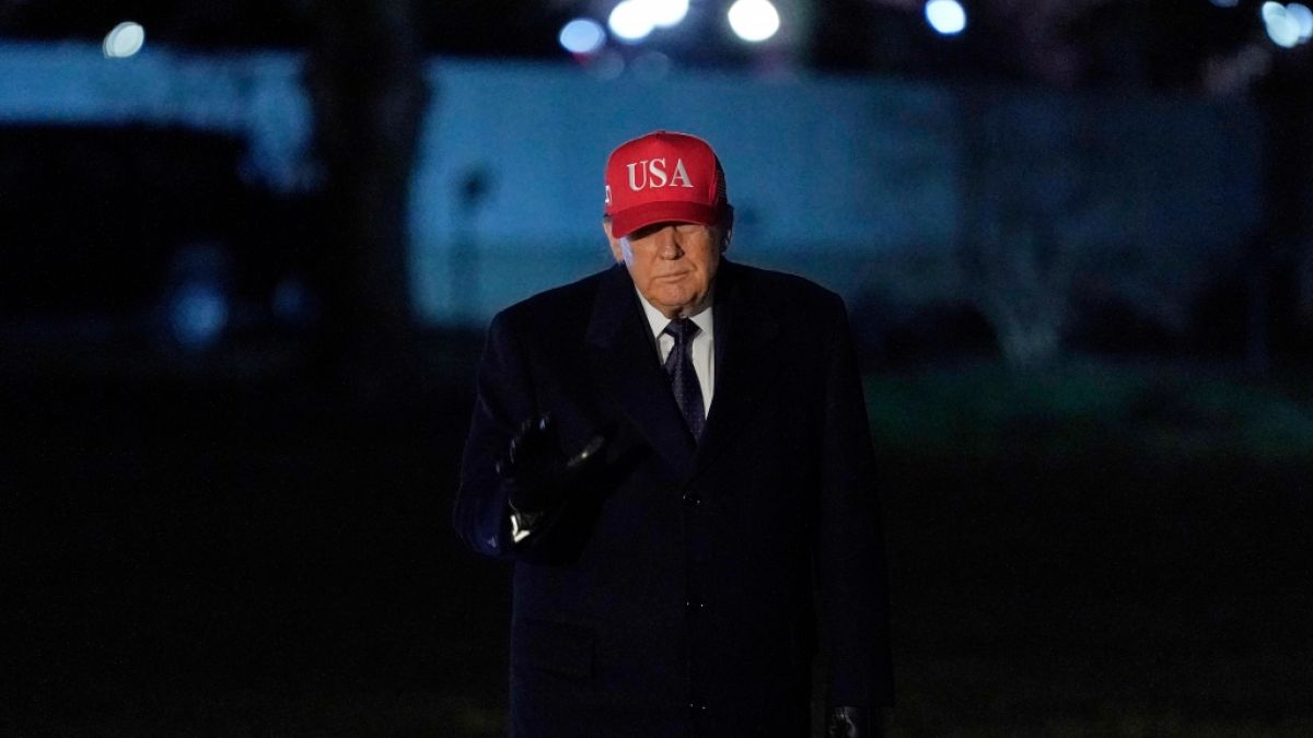 Donald Trumps Umfragewerte sind seit einem Jahr sehr schlecht. (Foto)