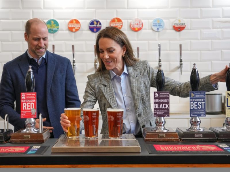 Prinzessin Kate: Bei Besuch auf Biermeile überrascht sie mit einer Alkohol-Beichte