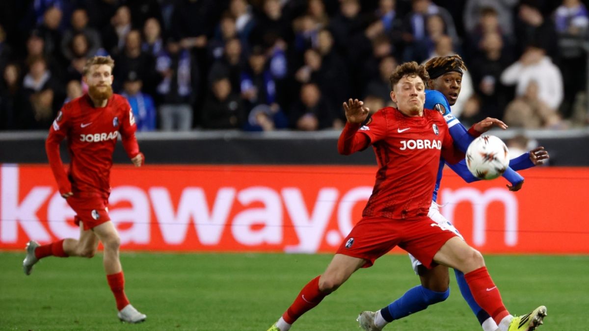 Der SC Freiburg bangt im Europa-League-Achtelfinale gegen den KRC Genk ums Weiterkommen. (Foto)