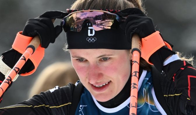 Biathletin Janina Hettich-Walz hat privat ihr Glück gefunden.
