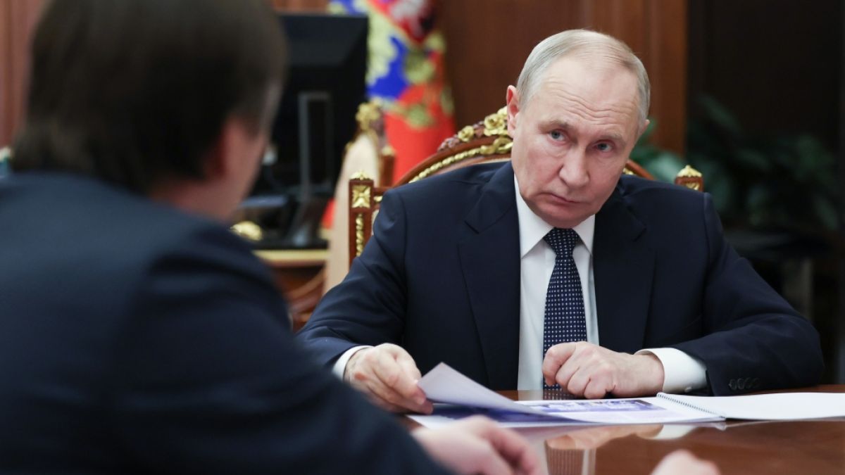 Weitere R&uuml;ckschl&auml;ge f&uuml;r Wladimir Putin: Die Ukraine soll wichtige russische &Ouml;lanlagen in der Region Krasnodar getroffen haben. (Foto)