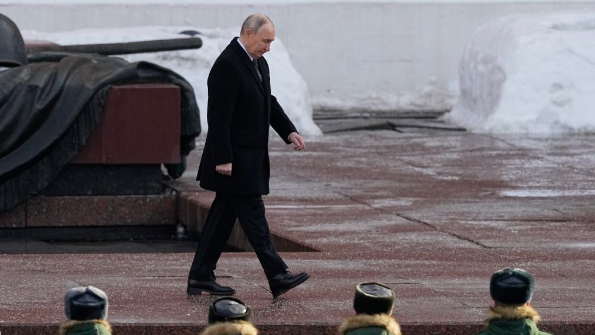 Wladimir Putin soll im Ukraine-Krieg weit &uuml;ber eine Million gefallene Soldaten zu beklagen haben. (Foto)