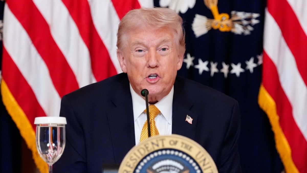 Donald Trump schien vergessen zu haben, das in Venezuela inzwischen eine Frau das Pr&auml;sidentenamt innehat. (Foto)