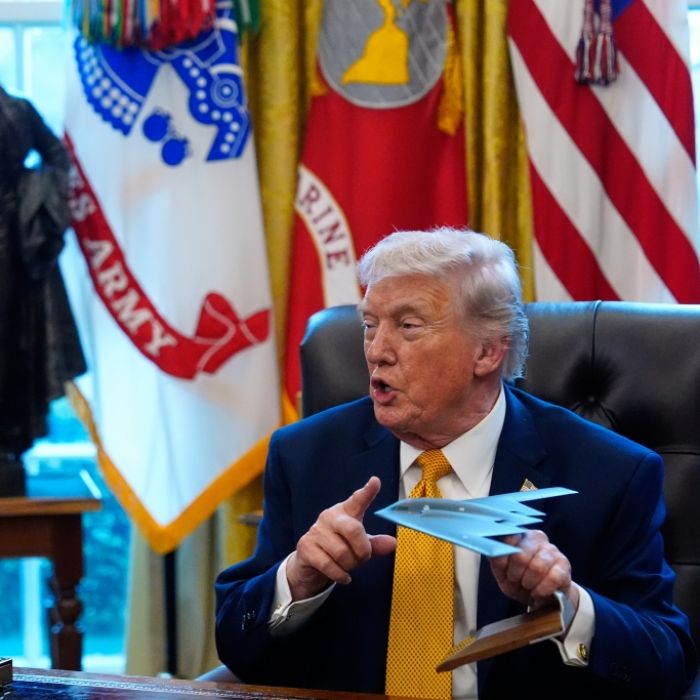 Donald Trump völlig verwirrt