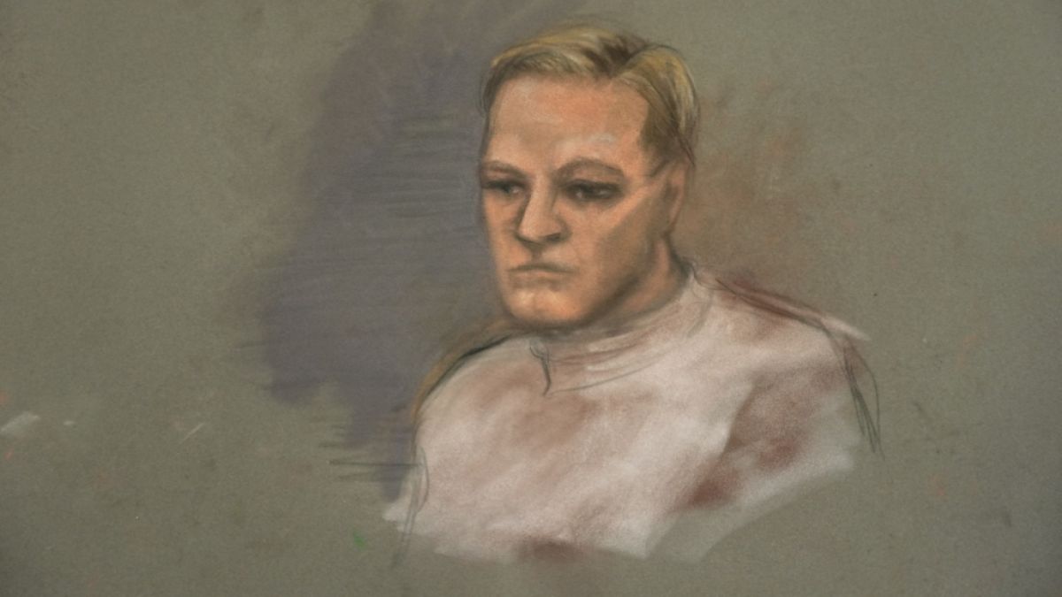 Eine Gerichtsskizze zeigt Marius Borg Hoiby, den Sohn von Norwegens Kronprinzessin Mette-Marit. (Foto)