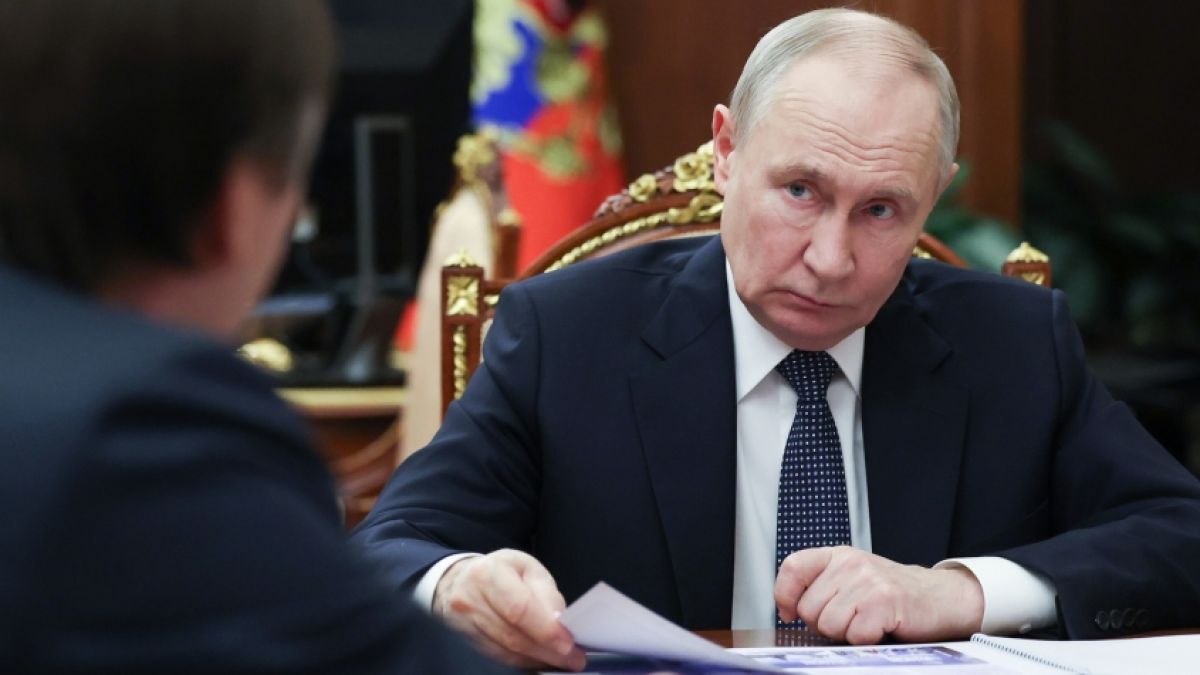 Seit Februar 2022 f&uuml;hrt Wladimir Putin Krieg gegen die Ukraine. (Foto)