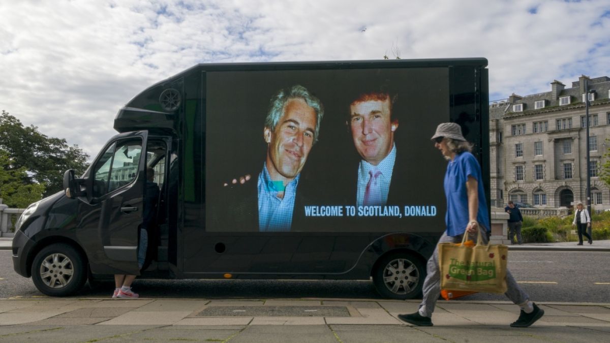 Donald Trump wird die Schatten seiner Vergangenheit nicht los - immer wieder stolpert der US-Pr&auml;sident &uuml;ber Enth&uuml;llungen aus den Jeffrey-Epstein-Akten. (Foto)