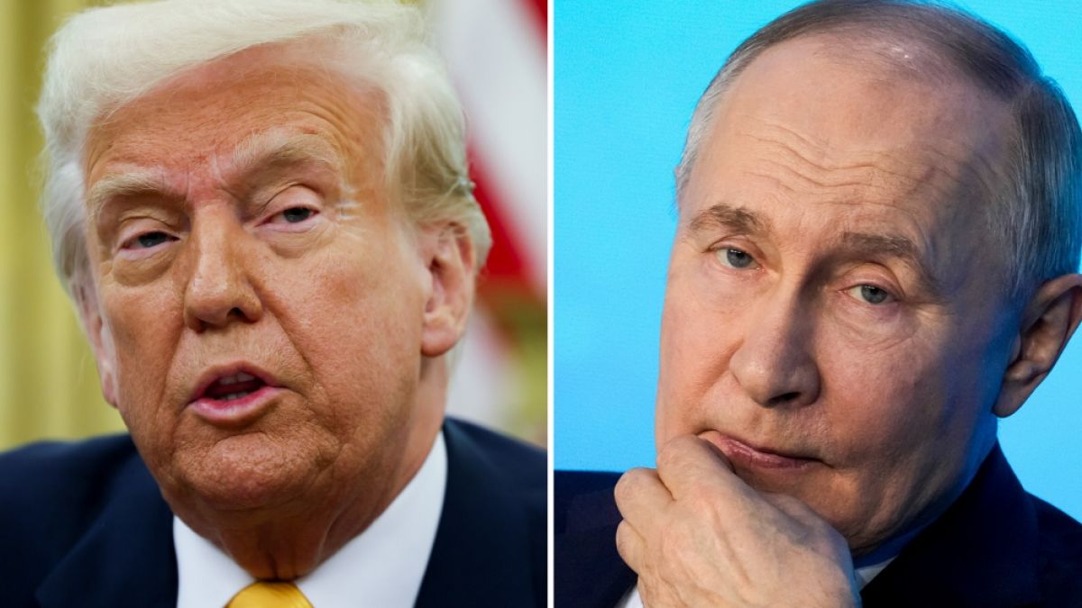 Wladimir Putin hat die Friedensgespr&auml;che zum Ukraine-Krieg mit Donald Trump vorerst auf Eis gelegt. (Foto)