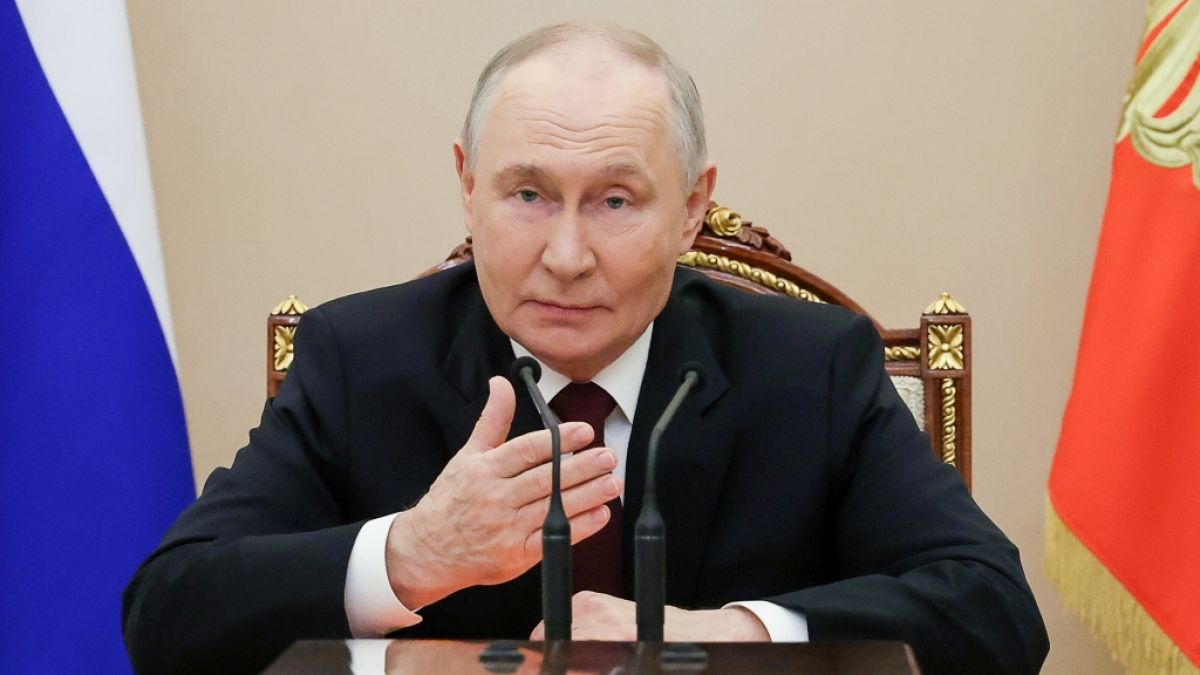 Ein russischer Meteorologe fordert Wladimir Putin zu einem Atomangriff auf Europa auf. (Foto)