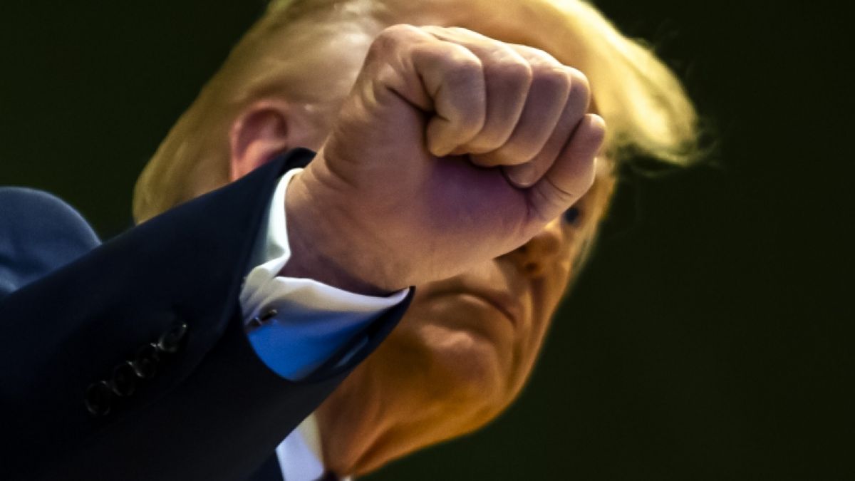 Donald Trump (Foto) befindet auf st&auml;ndigem Konfrontationskurs mit Gavin Newsom. (Foto)