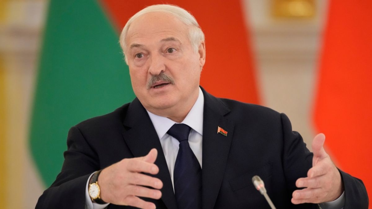 Belarus-Diktator Alexander Lukaschenko hat &uuml;ber eine Bitte von First Lady Melania Trump an ihn gesprochen. (Foto)