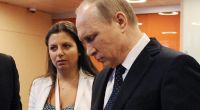 Margarita Simonjan und Wladimir Putin im Jahr 2016.
