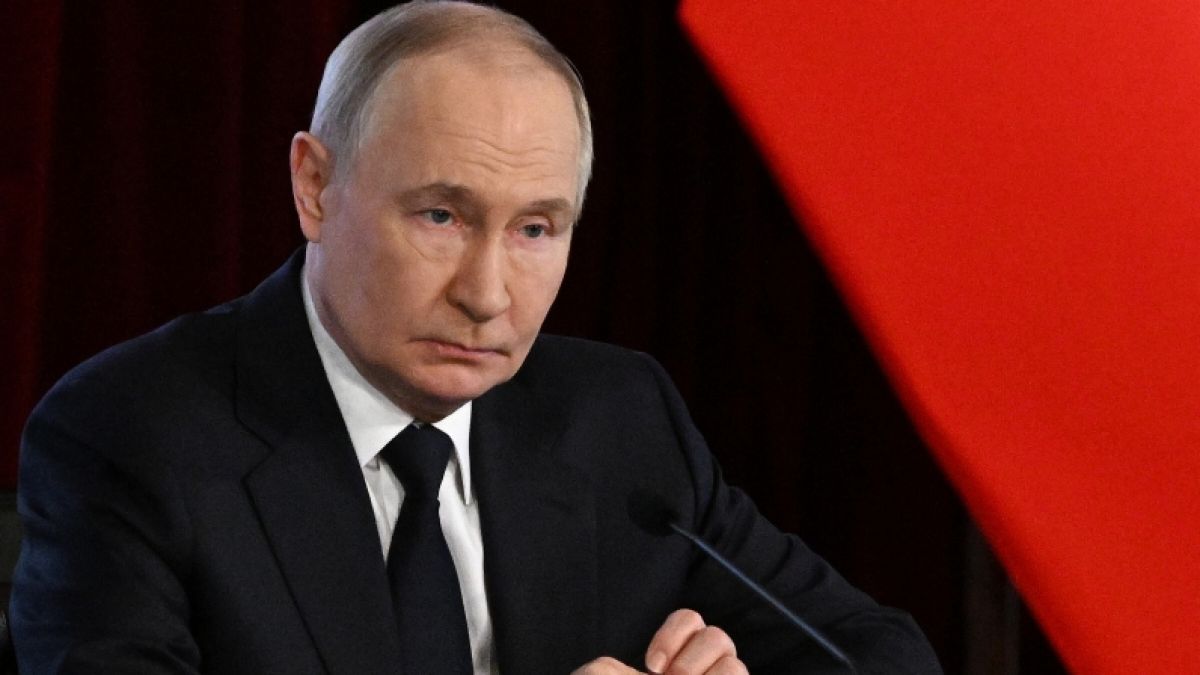 Wladimir Putin f&uuml;hrt seit Februar 2022 Krieg gegen die Ukraine. (Foto)