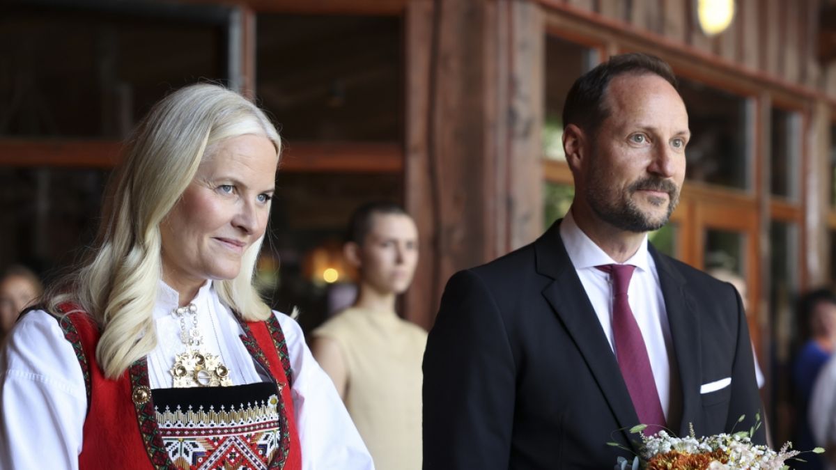 Kronprinzessin Mette-Marit und Kronprinz Haakon von Norwegen wird eine Ehekrise angedichtet. (Foto)