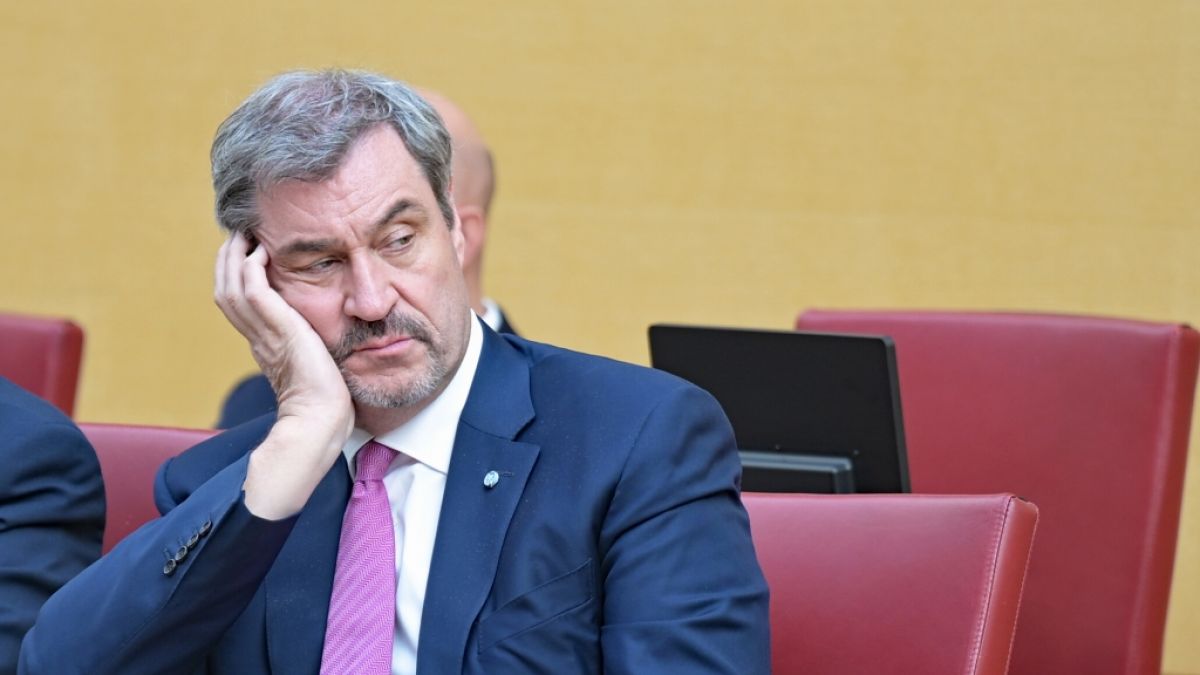 Markus S&ouml;der wird f&uuml;r einen Beitrag zum Ehrenamt verspottet. (Foto)