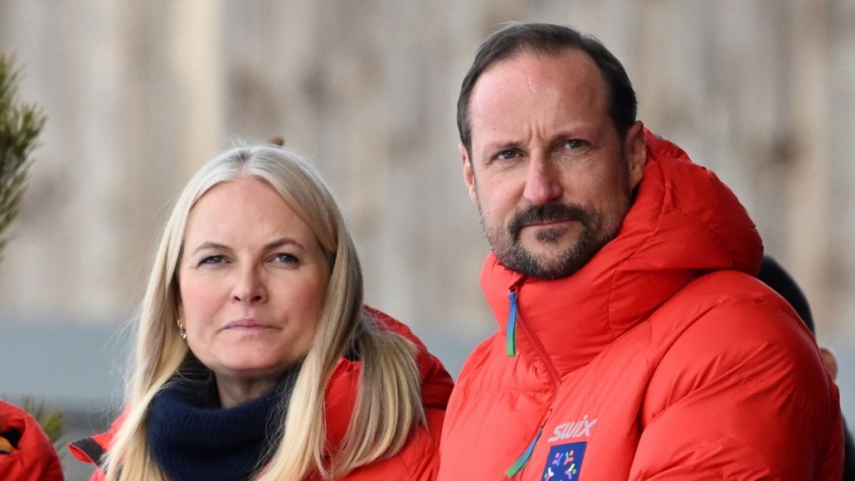 Mette-Marit und ihr Ehemann Kronprinz Haakon von Norwegen. (Foto)
