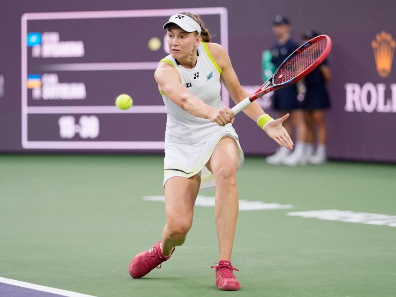 WTA Tennis in Stuttgart Ergebnis: Elena Rybakina besiegt überzeugend Diana Shnaider