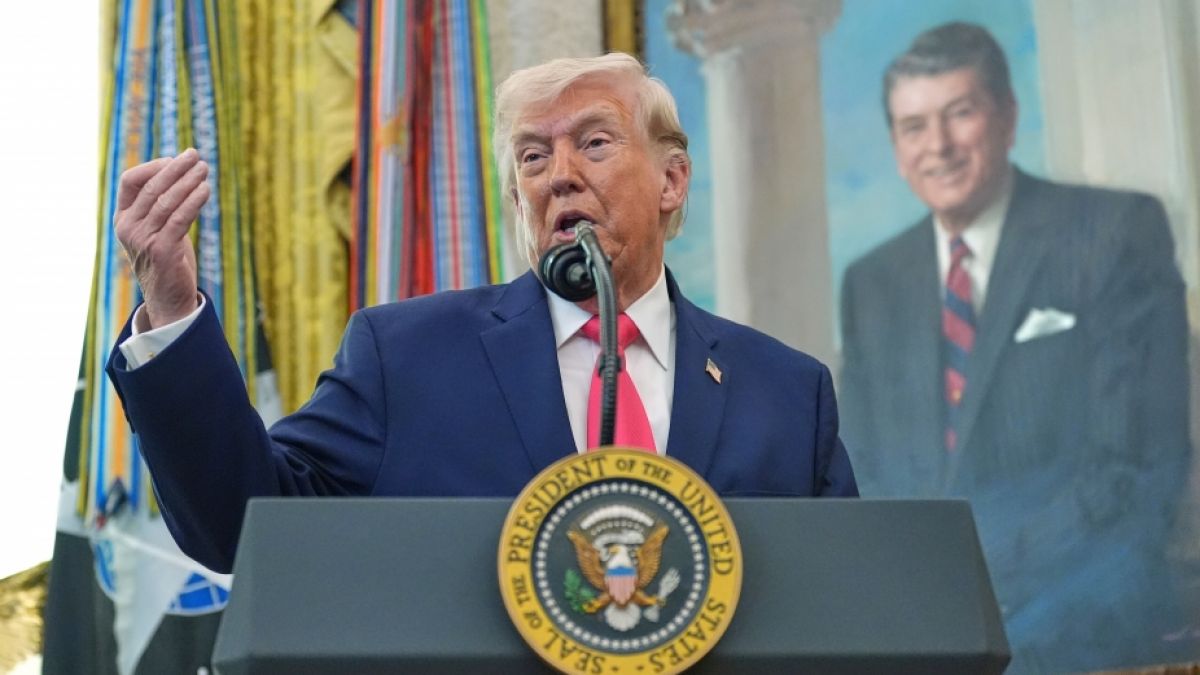 Donald Trumps Regierung fordert f&uuml;r Sicherheitsgarantien offenbar Gebietsabtretungen der Ukraine. (Foto)