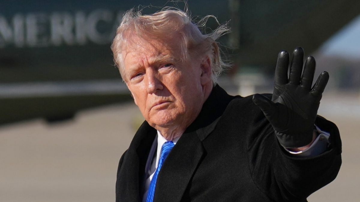 Donald Trump wurde von seinem eigenen Spott eingeholt. (Foto)