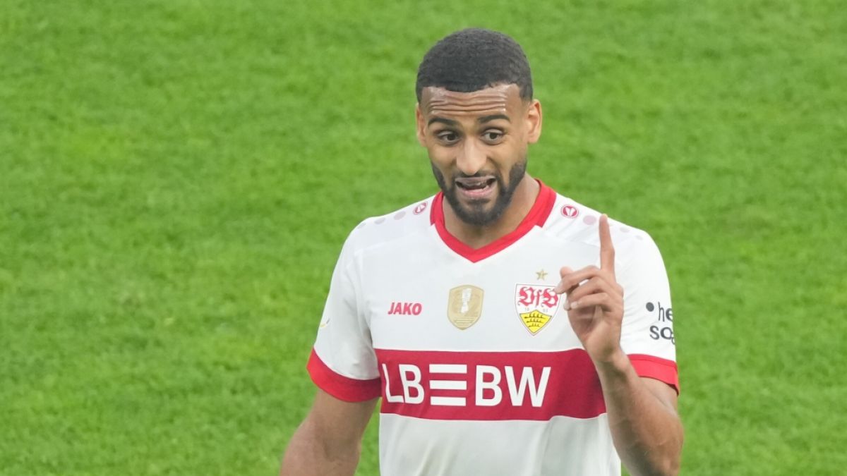 Josha Vagnoman spielt in der Bundesliga beim VfB Stuttgart. (Foto)