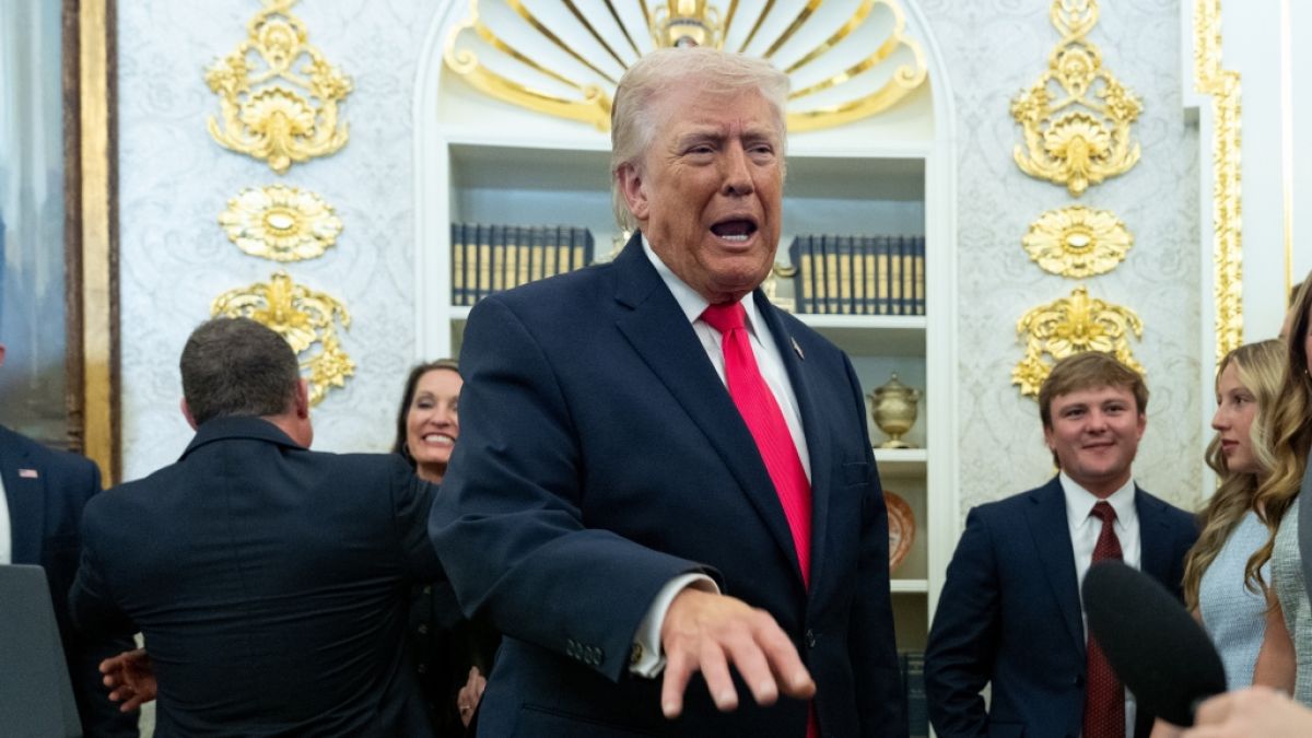 Donald Trump hat bis heute nicht verkraftet, dass ihm der Friedensnobelpreis 2025 vorenthalten wurde. (Foto)