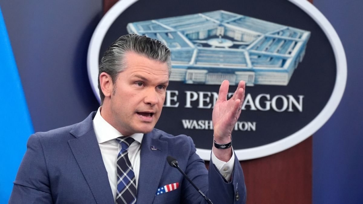 Vier Wochen nach Beginn des Krieges gegen den Iran herrscht im Pentagon wachsende Unruhe &uuml;ber die schwindenden Waffenvorr&auml;te. (Foto)