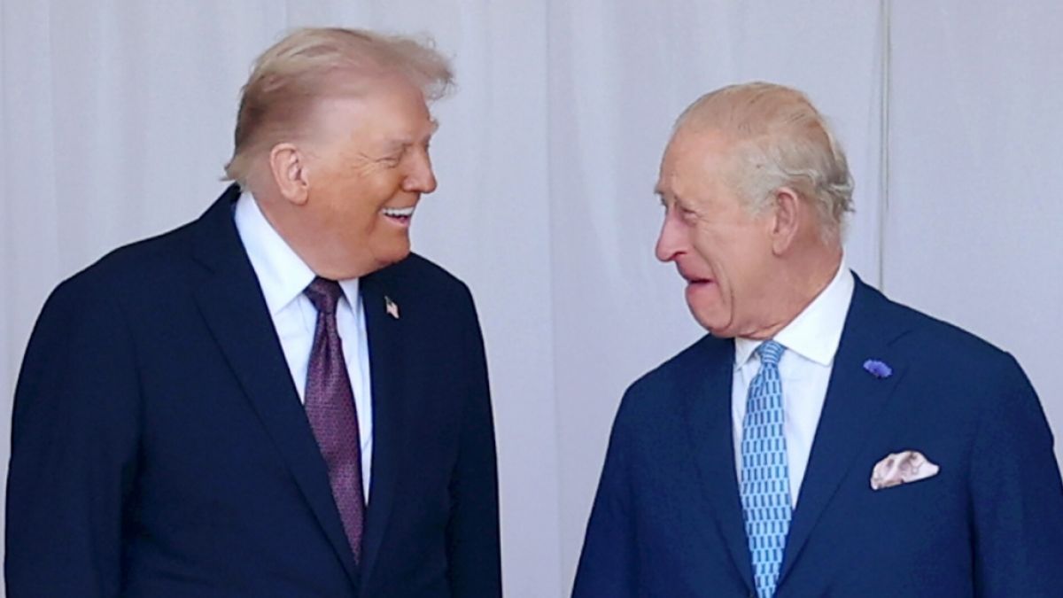 Donald Trump will den Turbo z&uuml;nden, um K&ouml;nig Charles III. bei dessen Staatsbesuch in den USA m&auml;chtig zu beeindrucken. (Foto)