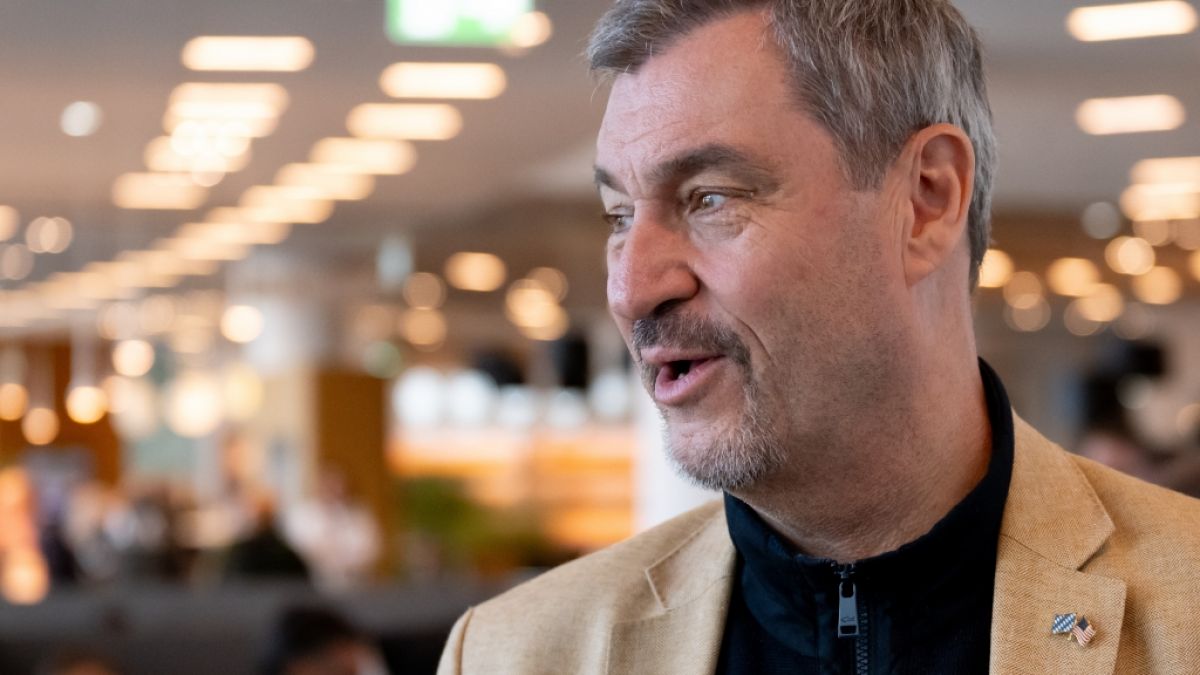 Markus S&ouml;der hat mit seiner USA-Reise heftige Kritik in den sozialen Medien auf sich gezogen. (Foto)