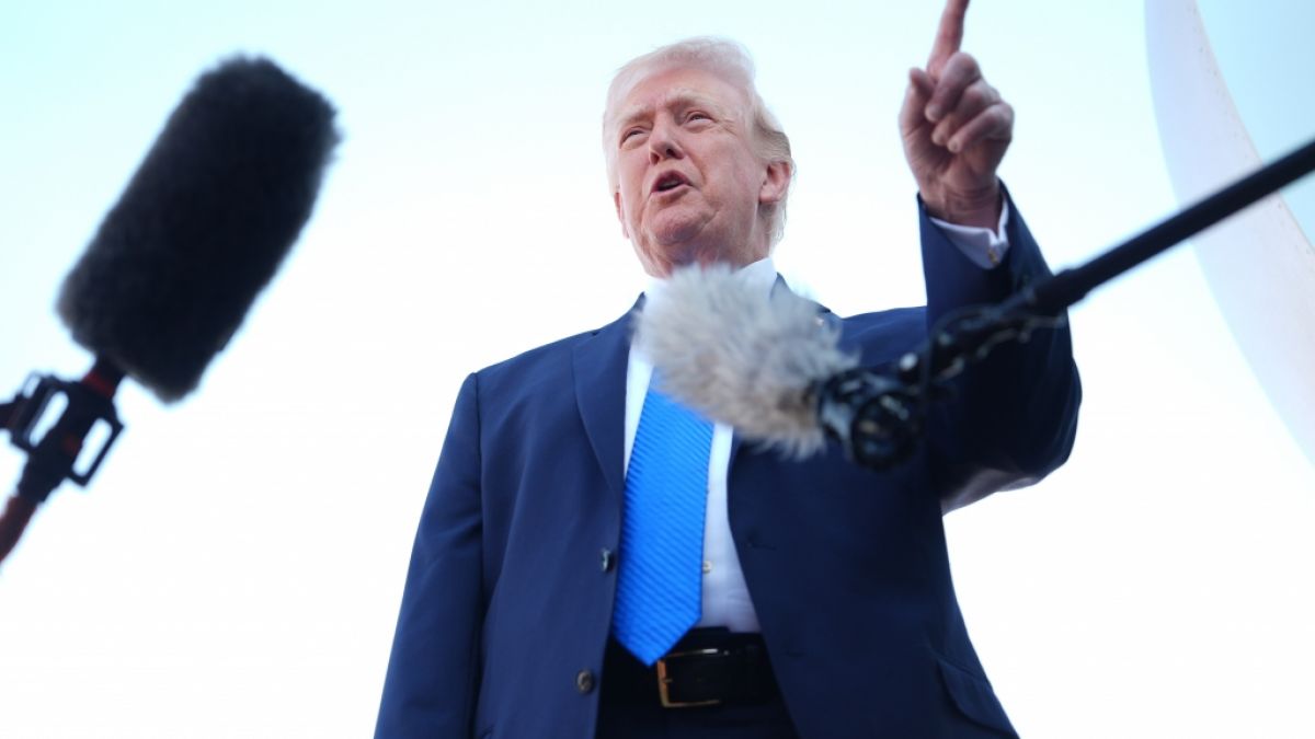 Donald Trump macht sich keine M&uuml;he mehr, sein eigentliches Kriegsziel im Iran zu verschleiern. (Foto)