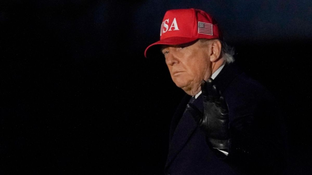 Ist Donald Trump etwa amtsm&uuml;de? (Foto)