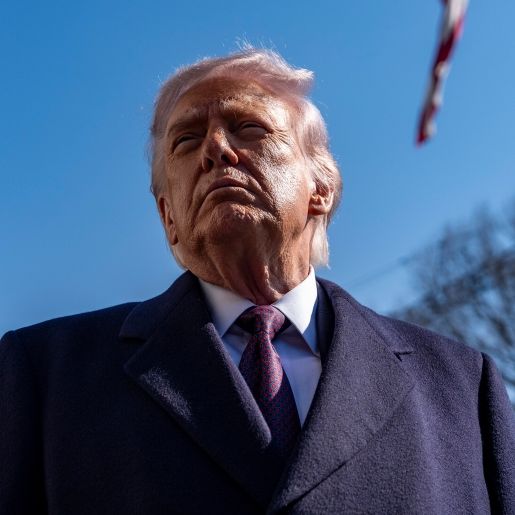 Selbst er sieht seine Niederlage schon kommen