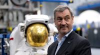 Markus Söder besichtigt im Lyndon B. Johnson Space Center das Astronauten-Trainingszentrum „Space Vehicle Mockup Facility