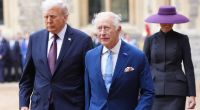 König Charles III. tritt bei Donald Trump nach dessen Staatsbesuch in Großbritannien zum Gegenbesuch an.