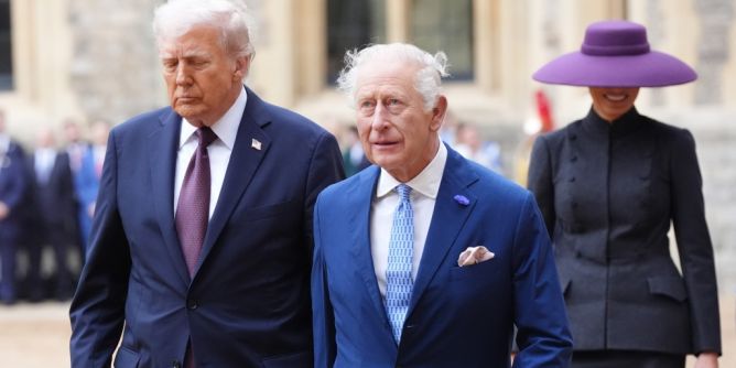 König Charles III. auf USA-Staatsbesuch