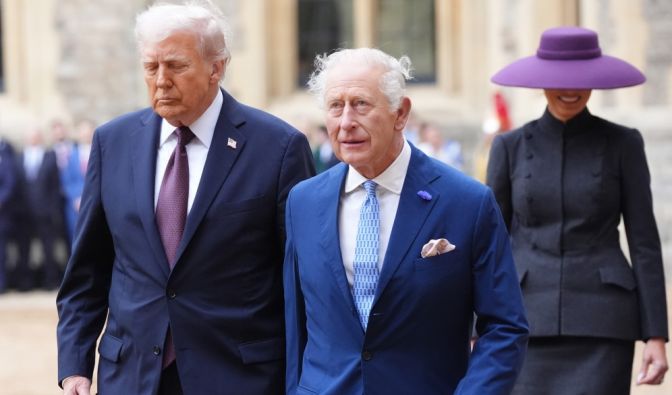 König Charles III. auf USA-Staatsbesuch