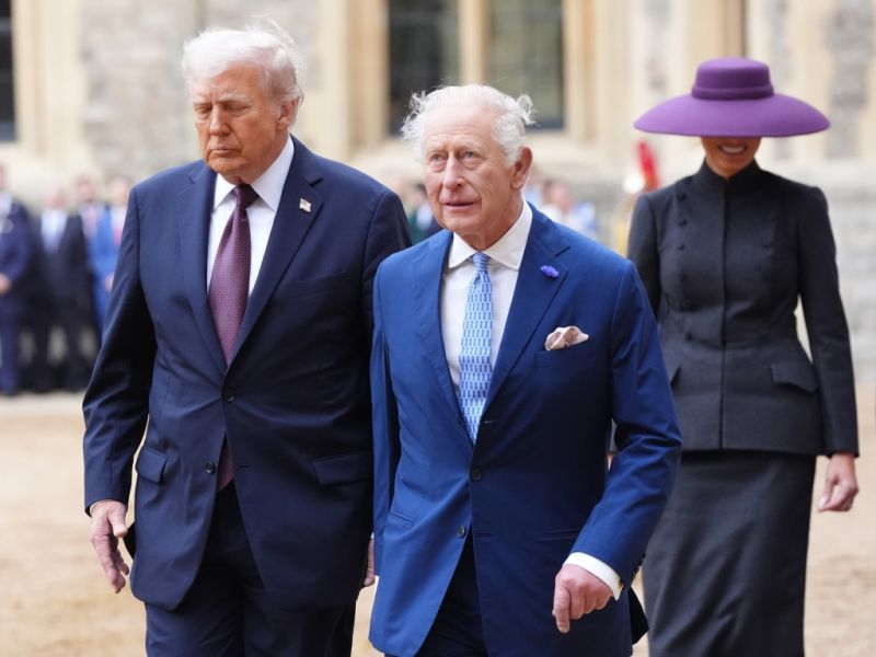 König Charles III. auf USA-Staatsbesuch: Donald Trump platzt vor Vorfreude - Briten-Monarch droht Spießrutenlauf