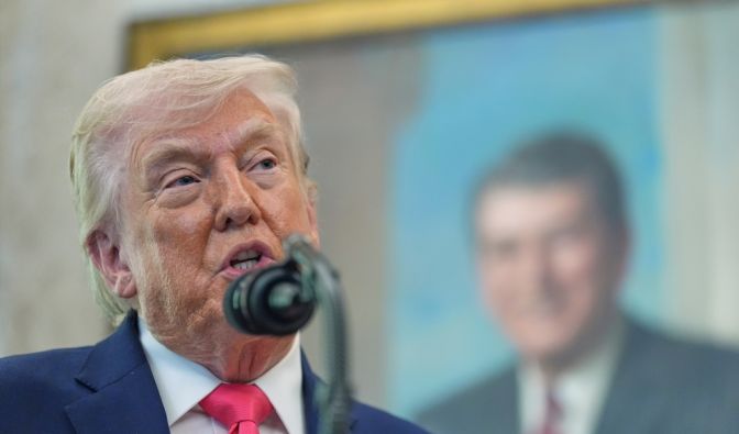 Donald Trump knallhart