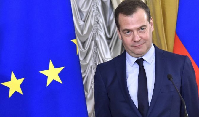 Dmitri Medwedew nimmt Donald Trumps Drohungen nicht ernst.