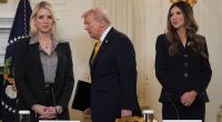 Donald Trump lässt Köpfe rollen: Justizministerin Pam Bondi (li.) wurde ebenso gefeuert wie Heimatschutzministerin Kristi Noem (re.).