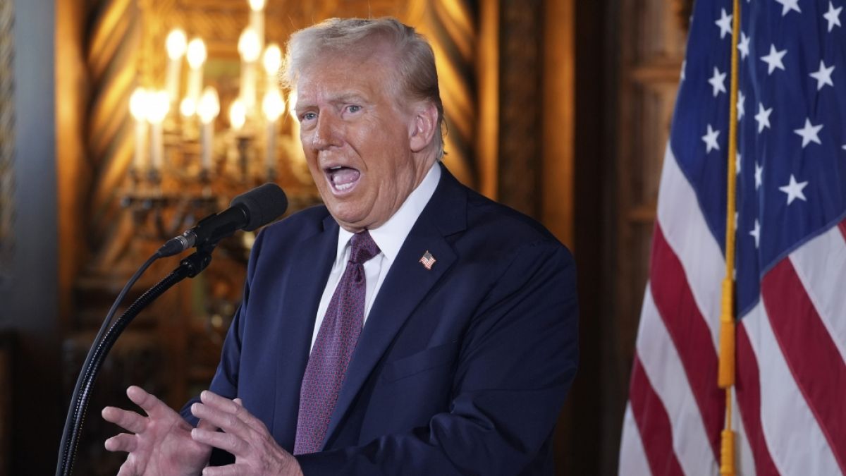 Donald Trump hat die n&auml;chste martialische Drohung gesendet. (Foto)