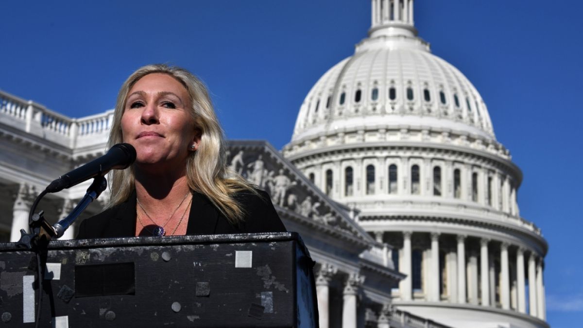 Marjorie Taylor Greene war einst eine der lautst&auml;rksten Trump-Unterst&uuml;tzerinnen. Mittlerweile hat sich das Blatt jedoch gewandelt. (Foto)