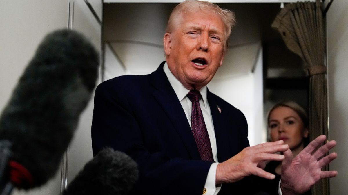 Donald Trumps Weltuntergangsflieger wurde erneut gesichtet. (Foto)