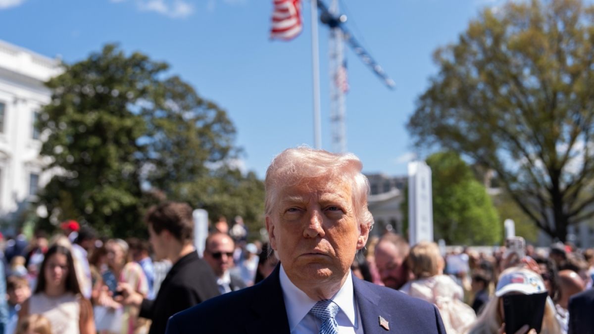 Donald Trump richtete eine weitere scharfe Drohung an den Iran. (Foto)