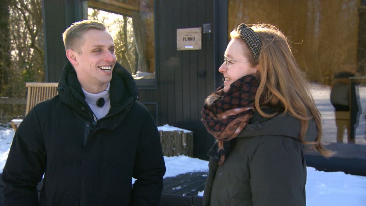 Es war Liebe auf den ersten Blick zwischen&nbsp;Christopher und Pauline bei "Bauer sucht Frau". (Foto)