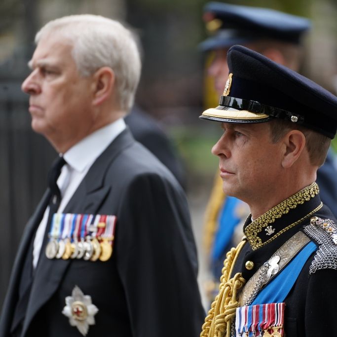 Prinz Edward in Sorge um Skandal-Bruder Andrew