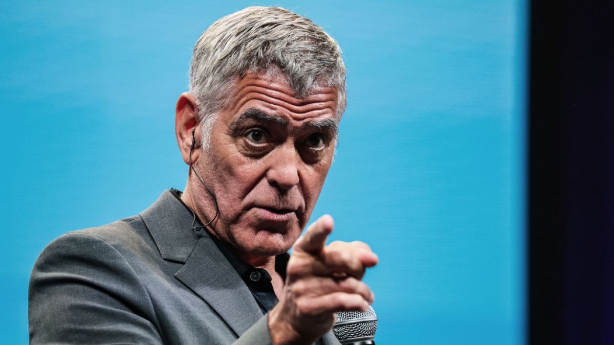 George Clooney las Trump und seiner Regierung die Leviten. (Foto)