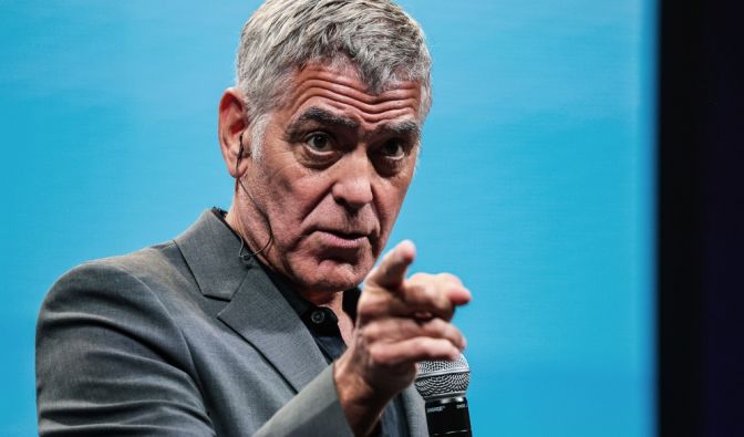 Schauspieler liest US-Präsident Donald Trump die Leviten George Clooney